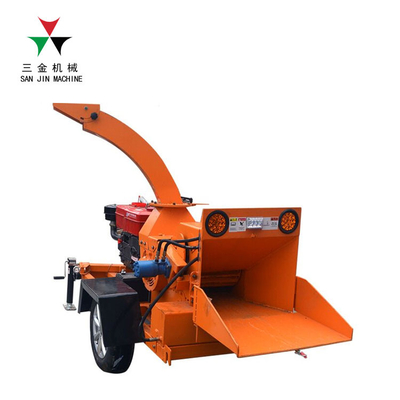 Crush Wood Branches Design Reasonable Low Price Agriculture Waste Chipper Blades Wood Processor Crusher Machine With Diesel Engine