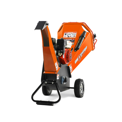 Farms Euro-V State /EPA Approved 6.5HP LONCIN/DUCAR Gasoline Agricultural Machinery Mobile Small Wood Chipper Shredder Machine